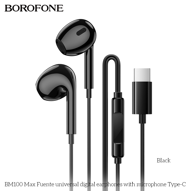 BOROFONE BM100 USB-C earphones with microphone NZ 2